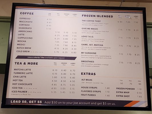 Menu photo 1 Caffe Ladro - Bothell Bothell, WA