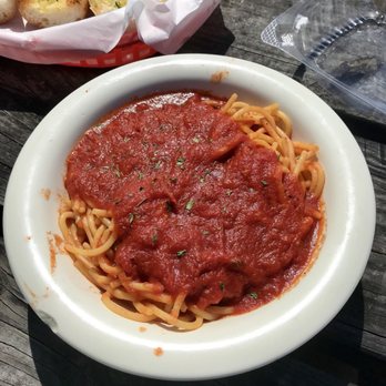Mandola's Deli - Spaghetti side served with Thursday sandwich special - Delis Near Me - Houston, Texas