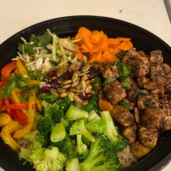 Creations By Cerra - A chicken and vegetable bowl - Caterers Near Me