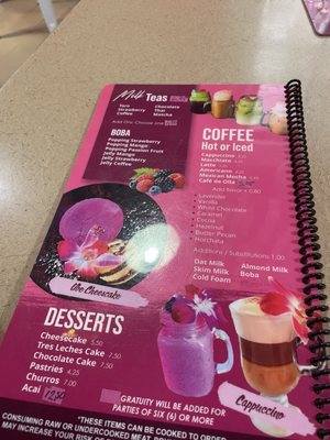 Menu photo 6 Fusion Delicias Cafe Santa Fe, NM