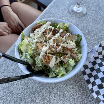 Lelo's Island Bar - Chicken Caesar Salad - Tiki Bars Near Me - Port Aransas, Texas Lelo's Island Bar - Chicken Caesar Salad - Tiki Bars Near Me - Port Aransas, Texas