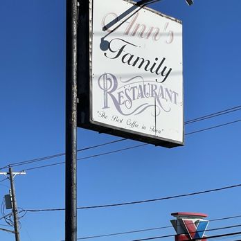 Ann's Family Restaurant - Outside sign - Coffee & Tea Near Me - Auburn, New York Ann's Family Restaurant - Outside sign - Coffee & Tea Near Me - Auburn, New York