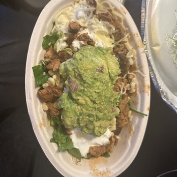 Chipotle Mexican Grill - Supposed to be a salad, ahah what do you think this is sure isn't what I ordered. Nasty spinach an hardly any lettuce. - Mexican Near Me - Redding, California Chipotle Mexican Grill - Supposed to be a salad, ahah what do you think this is sure isn't what I ordered. Nasty spinach an hardly any lettuce. - Mexican Near Me - Redding, California