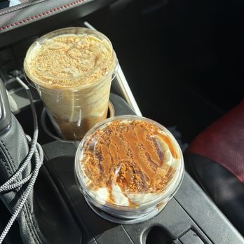 Luna's Sunday Cafe - Vanilla pudding latte and cookie butter Latte - Coffee & Tea Near Me - Moreno Valley, California Luna's Sunday Cafe - Vanilla pudding latte and cookie butter Latte - Coffee & Tea Near Me - Moreno Valley, California