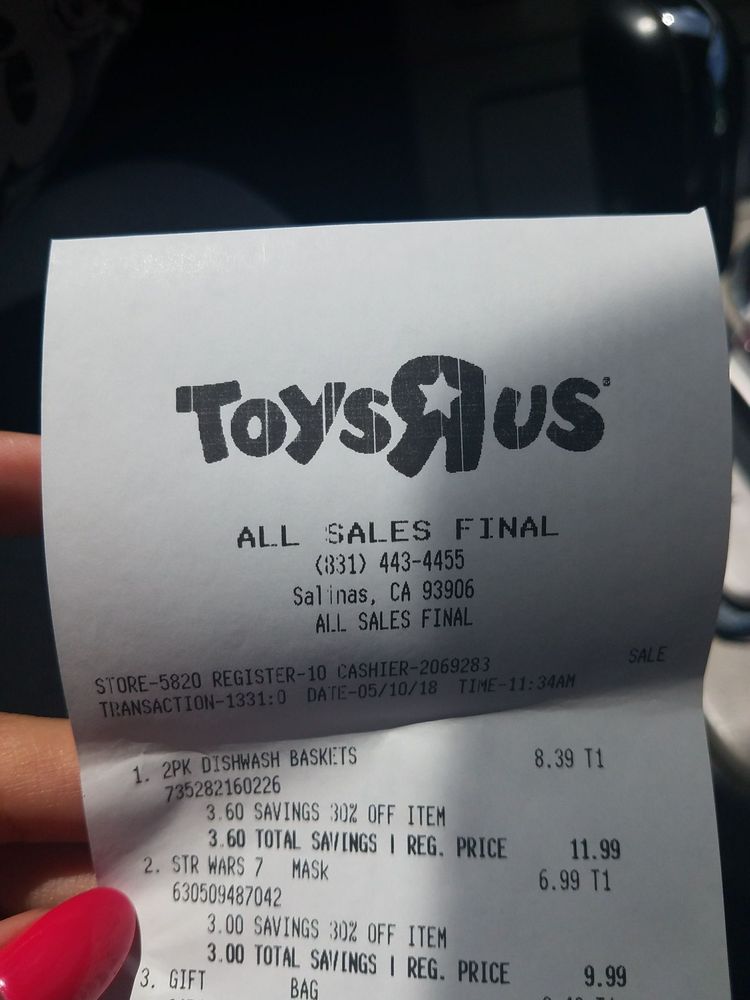 TOYS R US CLOSED 11 Reviews 370 N Ridge Cir, Salinas, California