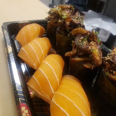 Gorilla Eats Sushi by null