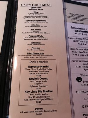 Menu photo 5 Doyle's Pour House Barnegat, NJ Menu photo 5 Doyle's Pour House Barnegat, NJ