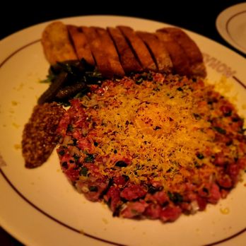 Bistro Monadnock - Steak Tartare (dry-aged beef, farm egg variation, wholegrain mustard) - French Near Me - Chicago, Illinois