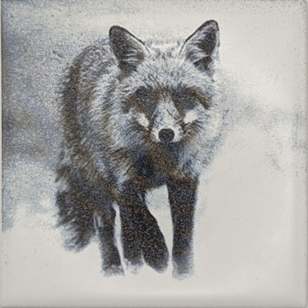 EngravexDesign - Wandering fox coaster.
4" x 4" engraved ceramic tile. - Engraving Near Me EngravexDesign - Wandering fox coaster.
4" x 4" engraved ceramic tile. - Engraving Near Me