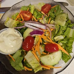 Johnny Dees Lounge - Side Salad with Blue Cheese Dressing