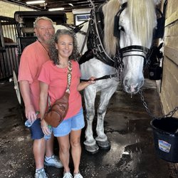 Palmetto Carriage Works - Hanging out with Bosch after the ride!