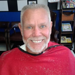 All American Barber Shop - Howie Long flat top. .