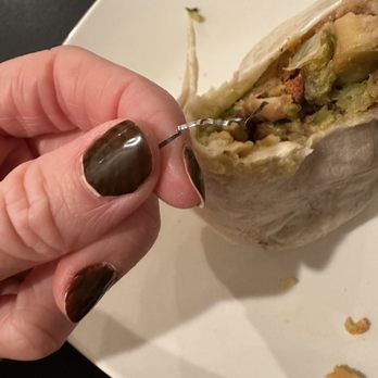 Taqueria Guadalajara - Metal shaving pulled out of mouth. - Mexican Near Me - San Leandro, California