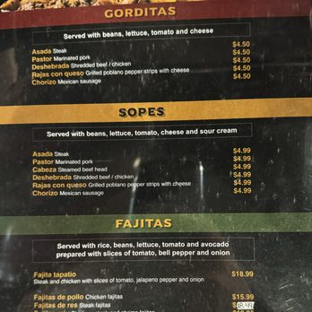 Tapatio Mexican Grill - Menu - Mexican Near Me - Westmont, Illinois