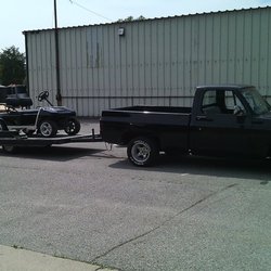 Independent Custom Carts - nothing like matching a golf cart to you show car