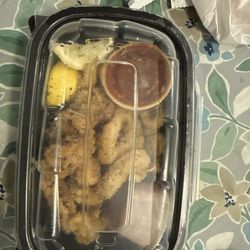 Today's calamari a lot of it is just banana peppers that are also friend made to look like calamari when it's not