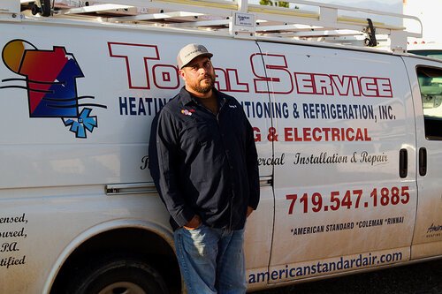 Slide of Total Service Heating, Air Conditioning & Refrigeration