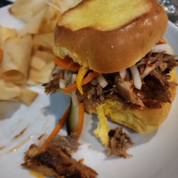 3 Sons Brewing - Duck Slider. One down, had to pause to record the beauty that is this meal. It hit the spot so well. Love love love. - Breweries Near Me - Dania Beach, Florida