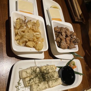 Tataki - Ikaage, chicken karage, and agedashi tofu - Sushi Bars Near Me - San Francisco, California Tataki - Ikaage, chicken karage, and agedashi tofu - Sushi Bars Near Me - San Francisco, California