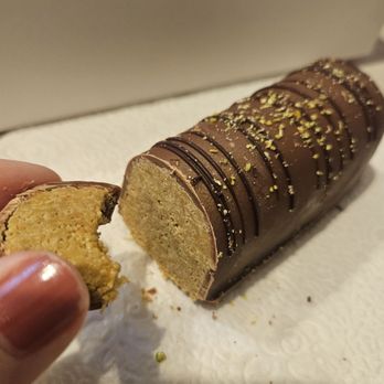 Rough Russian Cafe - Dubai chocolate bar is exquisite! - Desserts Near Me - Portland, Oregon