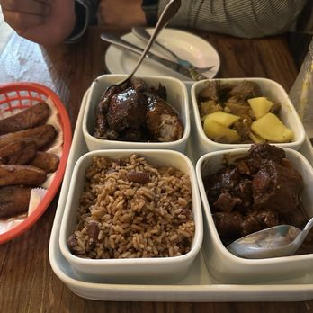 Stella's - Stella's tasting plate - Caribbean Near Me - Brooklyn, New York