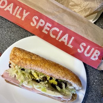 Harris Teeter - Whole sub Sunday only $3.99 (this is just a half) - Italian on wheat - Grocery Near Me - Greenville, South Carolina Harris Teeter - Whole sub Sunday only $3.99 (this is just a half) - Italian on wheat - Grocery Near Me - Greenville, South Carolina