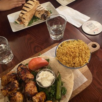 Salma - Shish Tawouk Platter, Lamb Shawarma Sandwich, and Chicken Shawarma Sandwich - Lebanese Near Me - New York, New York Salma - Shish Tawouk Platter, Lamb Shawarma Sandwich, and Chicken Shawarma Sandwich - Lebanese Near Me - New York, New York