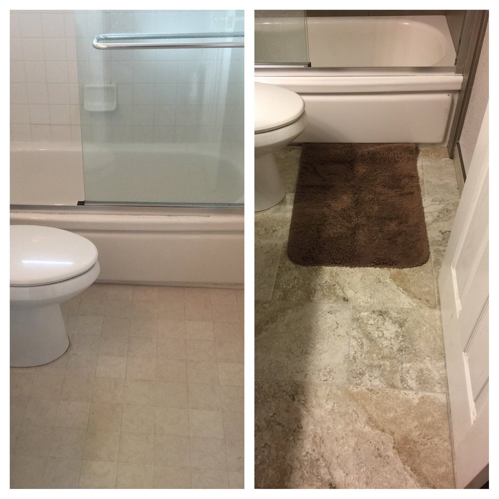 Borbon's Tile - Before and after. - Tiling Near Me - San Jose, California Borbon's Tile - Before and after. - Tiling Near Me - San Jose, California