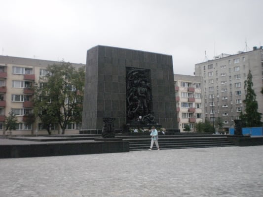 Monument to the Ghetto Heroes by null