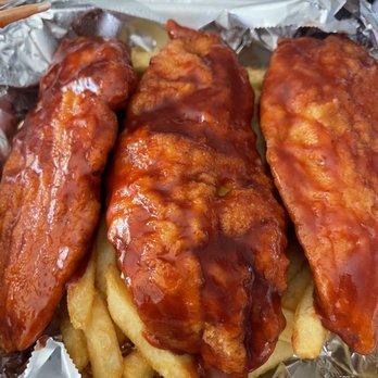 Spice N Eat - chicken wings and french fries - Chicken Wings Near Me - Westchester, Illinois