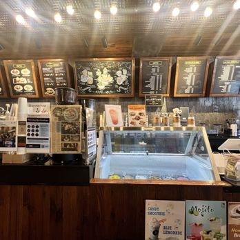 Caffe Bene - Menu, ordering counter - Bubble Tea Near Me - Suwanee, Georgia