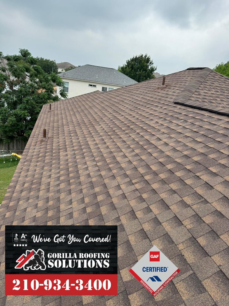 Slide of Gorilla Roofing Solutions