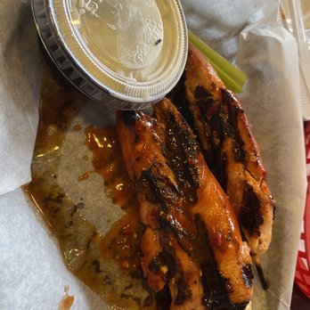 DD Peckers - Hot teriyaki chicken on a stick - Burgers Near Me - Charlotte, North Carolina