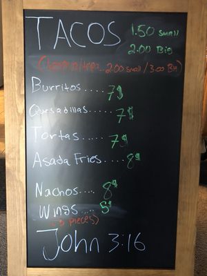 Menu photo 2 Tacos el Chente Garden Grove, CA Menu photo 2 Tacos el Chente Garden Grove, CA