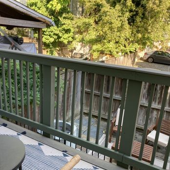 Cp Services - Railings painted green - Painters Near Me