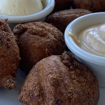 Foster's Kitchen Waikoloa - Hush puppies - American Near Me - Waikoloa, Hawaii Foster's Kitchen Waikoloa - Hush puppies - American Near Me - Waikoloa, Hawaii