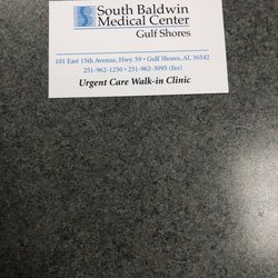South Baldwin Medical Center - South Baldwin Card with Business Information
