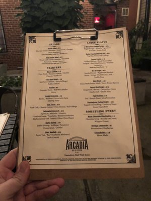Menu photo 5 Arcadia Bar & Kitchen Astoria, NY