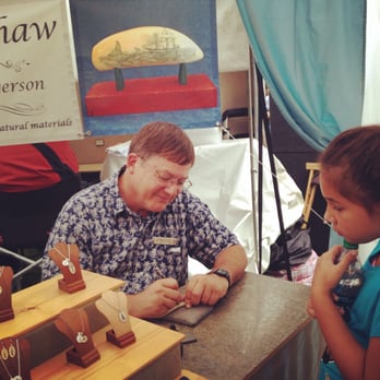 Penrod Arts Fair - Scrimshaw in progress - Festivals Near Me - Indianapolis, Indiana