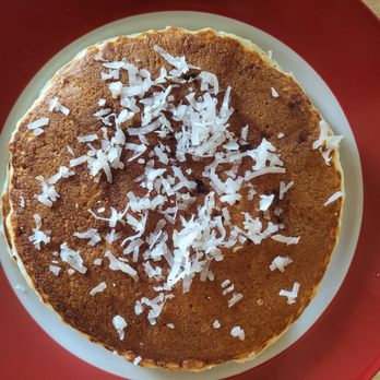 PJ's Pancake House - Princeton - Banana Coconut Rum Pancakes - 2 Pancakes - Diners Near Me - Princeton, New Jersey