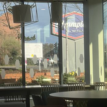 Hampton inn By Hilton - From the inside breakfast area - Hotels & Travel Near Me - Nuneaton, WAR