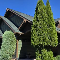 Fisher Family Construction - Scenic green asphalt shingle roof by Fisher Family Construction