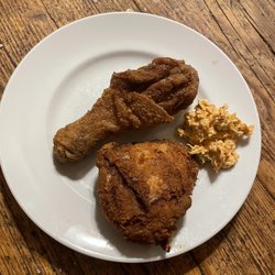 Molisana Deli - This is better than popeyes This is better than the last time Im in heaven This is the best fried chicken I've ever had  My kid. He's right
