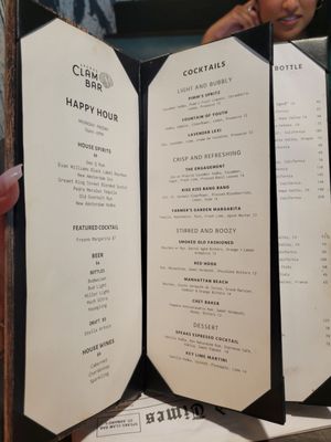 Menu photo 2 Speaks Clam Bar - St. Armands Circle Sarasota, FL