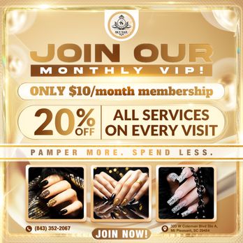 Sky Nail Spa - Nail Salons Near Me - Mount Pleasant, South Carolina