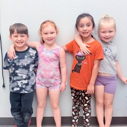 Powerhouse Gymnastics - Mother's Day Out kids during lunch break
