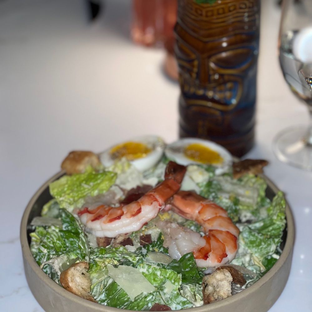 Ramsay's Kitchen - Shrimp Caesar salad - New American Near Me - Las Vegas, Nevada