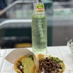 Los Tacos No. 1 - 1 chicken 1 beef taco 1 green apple soda