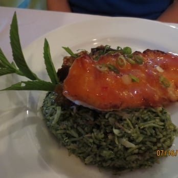 The Burning Tree Restaurant - monkfish with a sweet chili glaze - Seafood Near Me - Mount Desert, Maine The Burning Tree Restaurant - monkfish with a sweet chili glaze - Seafood Near Me - Mount Desert, Maine