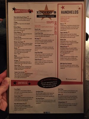 Menu photo 2 Eddieo's Pourhouse and Kitchen Milton, ON